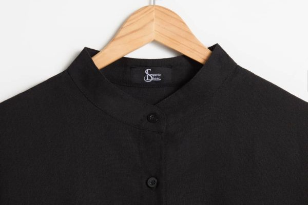 MUJI Style Shirt Women Selection (Black)
